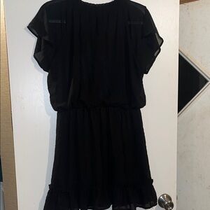 Elegant Black Mini Dress